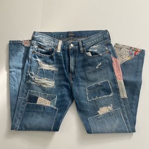 Ralph Lauren Patchwork Denim